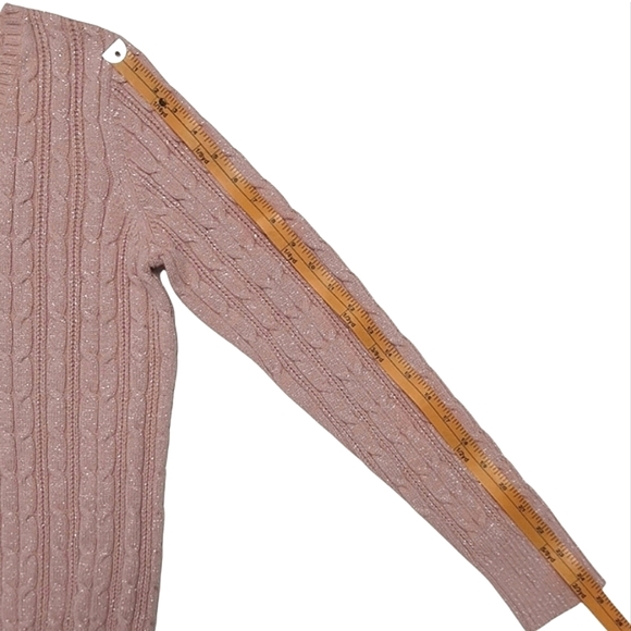 St Johns Bay V Neck Fitted Sweater Womens Medium - Picture 9 of 9